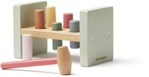 Kid's Concept - Ławka z młotkiem | Multicolor (EDVIN)
