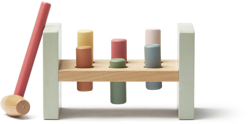 Kid's Concept - Ławka z młotkiem | Multicolor (EDVIN)