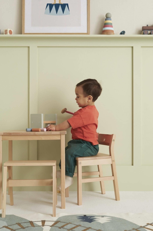 Kid's Concept - Ławka z młotkiem | Multicolor (EDVIN)