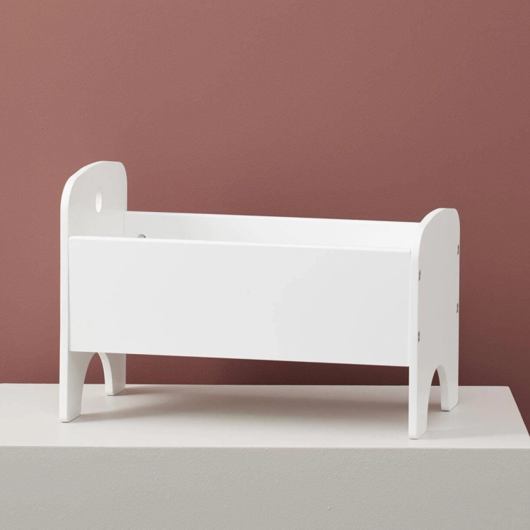 Kid's Concept - Łóżeczko dla lalek z pościelą | Multicolor (KID'S HUB)