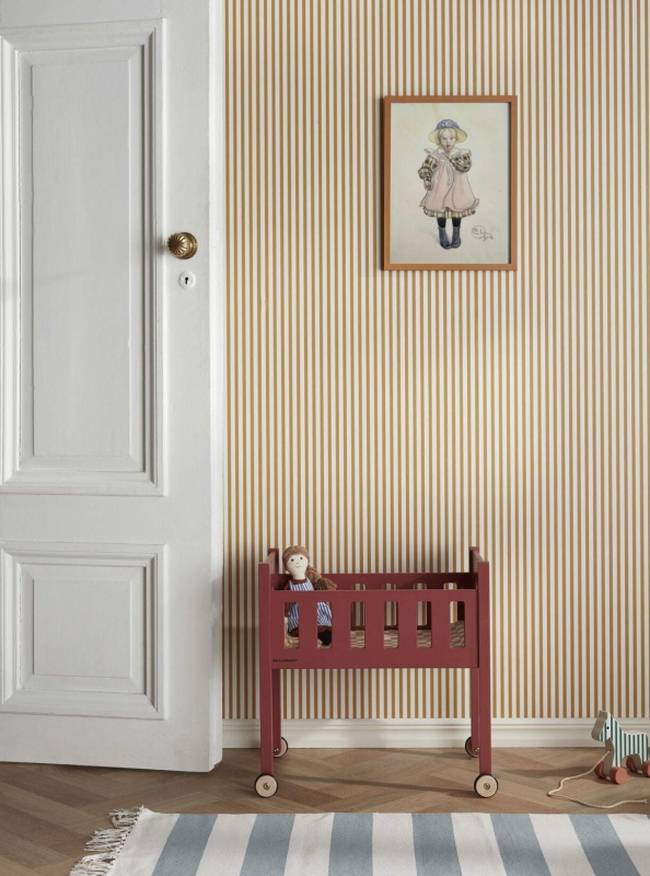 Kid's Concept - Łóżko dla lalek | Red (CARL LARSSON)