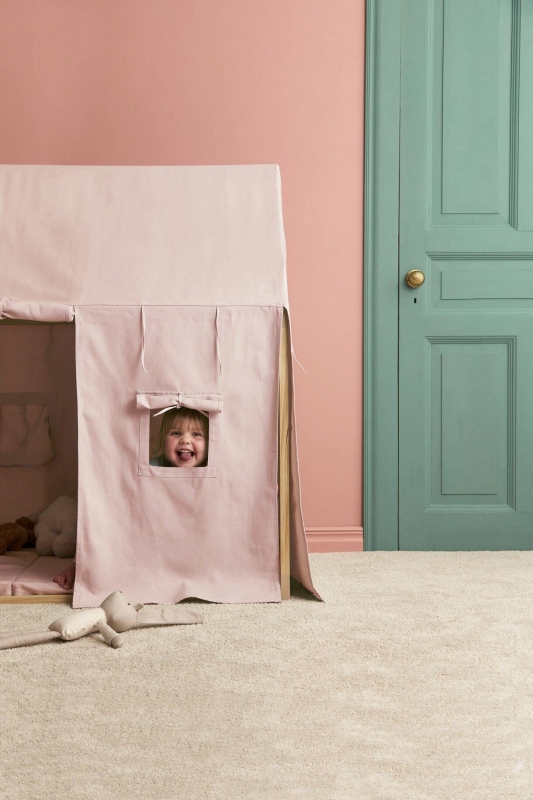 Kid's Concept - Namiot domek do zabawy | Light Pink (KID'S BASE)