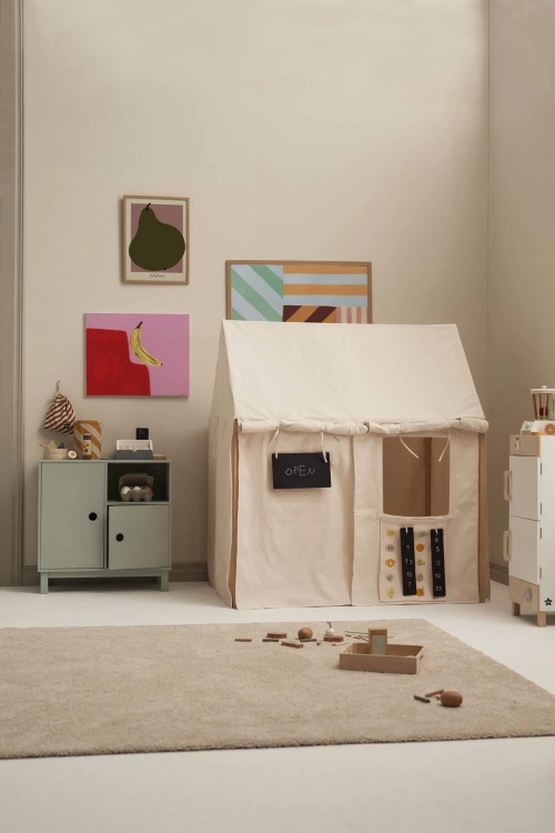 Kid's Concept - Namiot domek do zabawy | White (KID'S BASE)