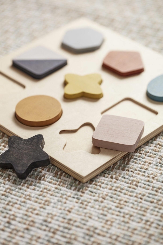 Kid's Concept - Puzzle geo | Multicolor (KID'S BASE)