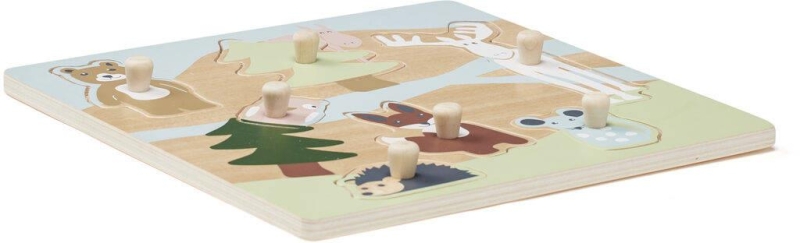 Kid's Concept - Puzzle z gałkami | Multicolor (EDVIN)