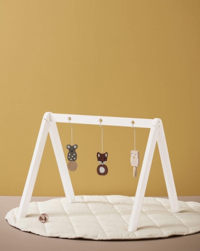 Kid's Concept - Rama do maty edukacyjnej | White (KID'S BASE)