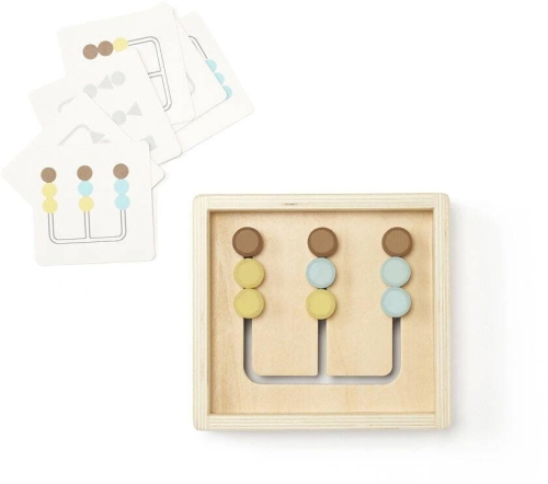 Kid's Concept - Tablica do sortowania kolorów i kształtów | Multicolor (KID'S BASE)