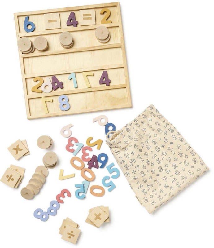 Kid's Concept - Tablica kalkulacyjna | Multicolor (KID'S BASE)