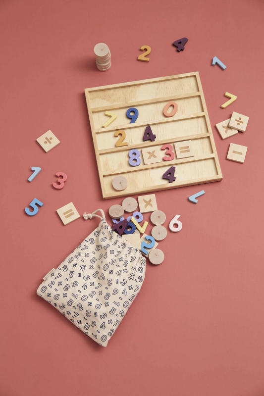 Kid's Concept - Tablica kalkulacyjna | Multicolor (KID'S BASE)