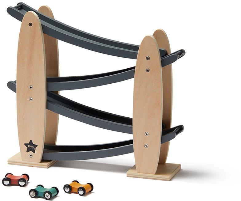 Kid's Concept - Tor samochodowy | Natural/Grey (AIDEN)