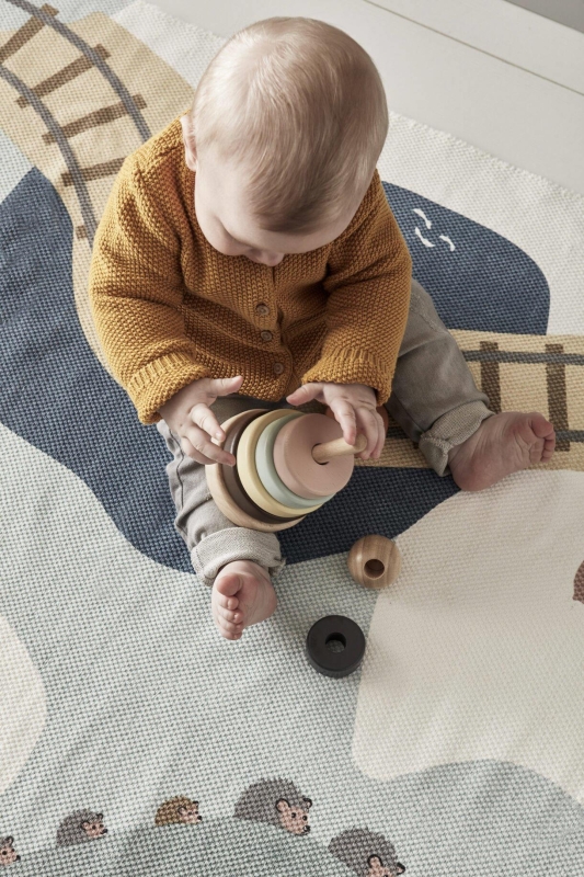 Kid's Concept - Wieża drewniana | Multicolor (NEO)