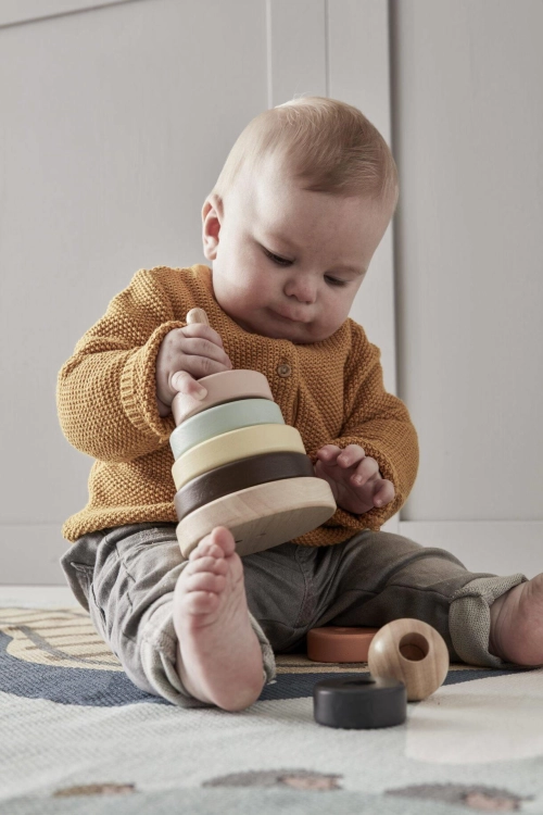 Kid's Concept - Wieża drewniana | Multicolor (NEO)