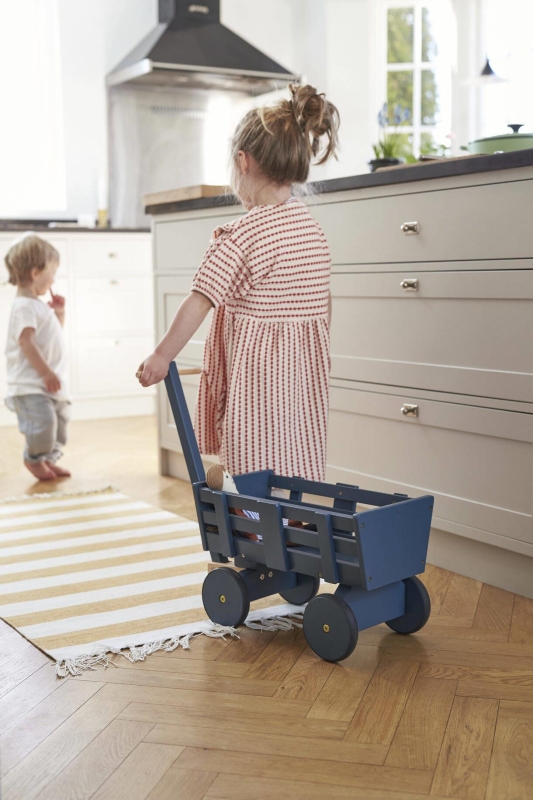 Kid's Concept - Wózek dla lalek | Blue (CARL LARSSON)