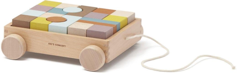 Kid's Concept - Wózek z klockami NEO | Multicolor (NEO)
