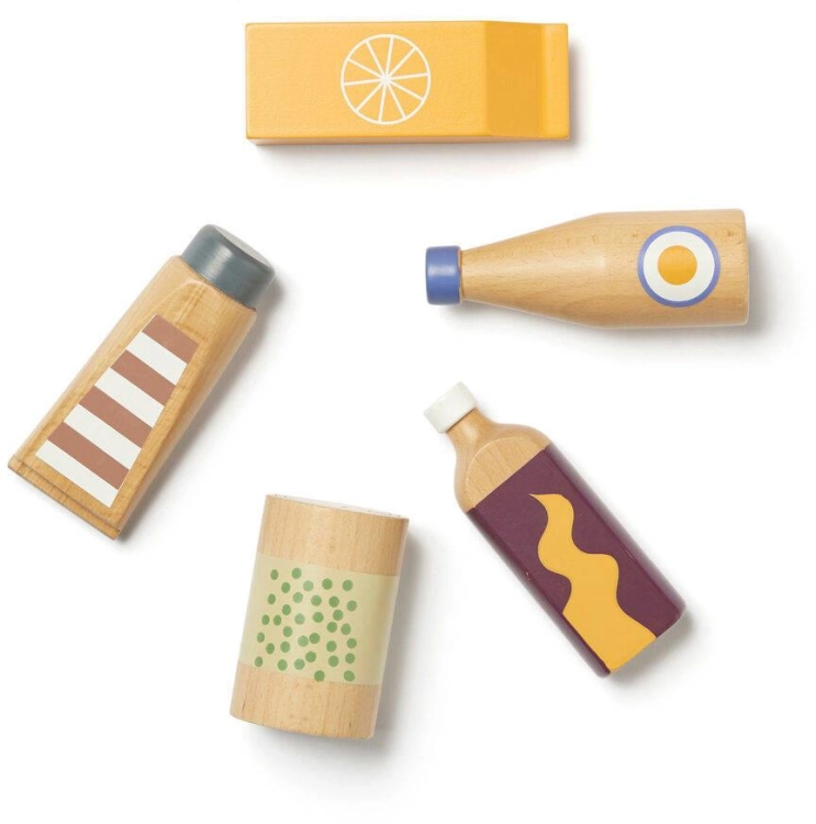 Kid's Concept - Zestaw butelek i puszek | Multicolor (KID'S HUB)
