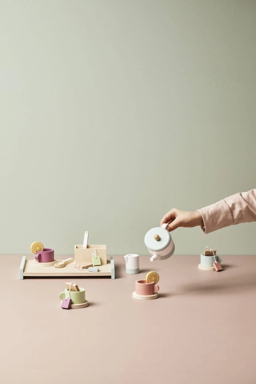 Kid's Concept - Zestaw do herbaty | Multicolor (KID'S HUB)