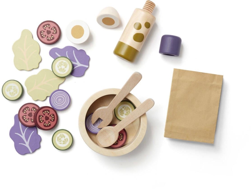 Kid's Concept - Zestaw do robienia sałatki | Multicolor (KID'S HUB)