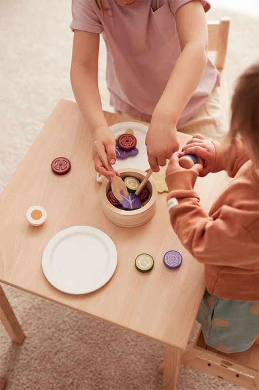 Kid's Concept - Zestaw do robienia sałatki | Multicolor (KID'S HUB)