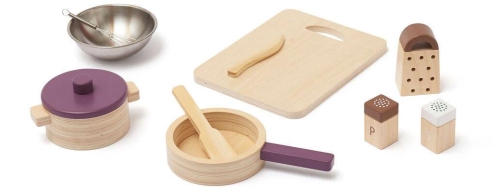 Kid's Concept - Zestaw naczynia kuchenne | Multicolor (KID'S HUB)