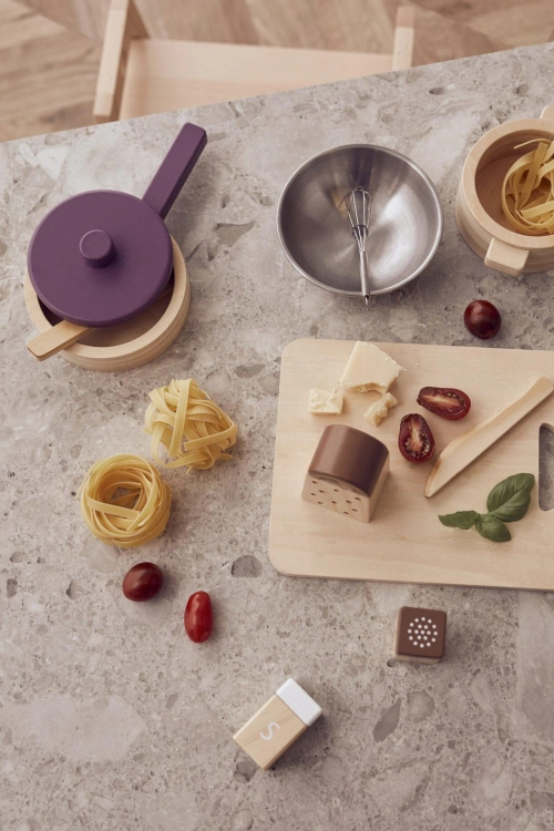 Kid's Concept - Zestaw naczynia kuchenne | Multicolor (KID'S HUB)