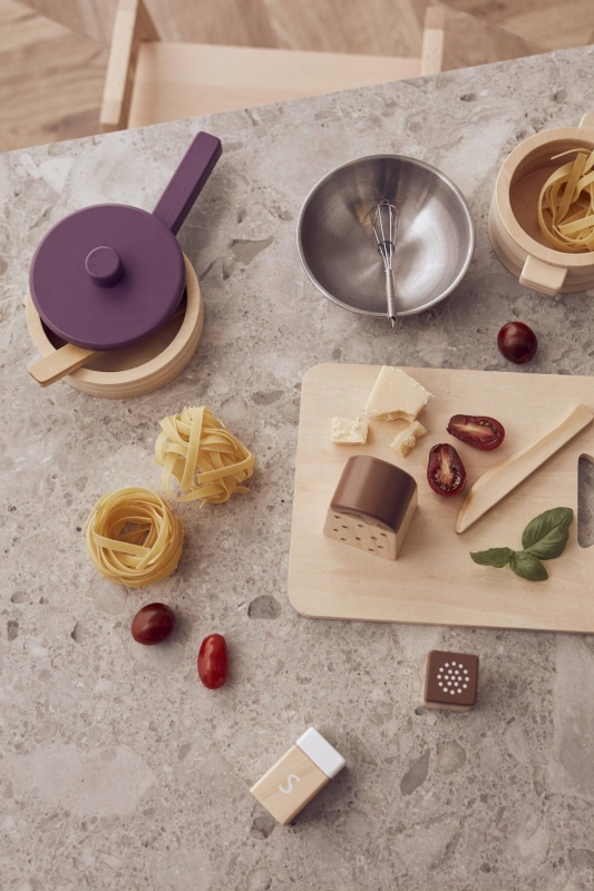 Kid's Concept - Zestaw naczynia kuchenne | Multicolor (KID'S HUB)