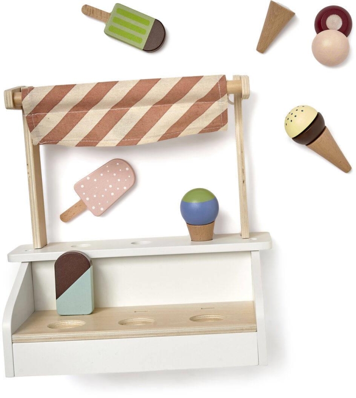 Kid's Concept - Zestaw stołowy do lodów | Multicolor (KID'S HUB)