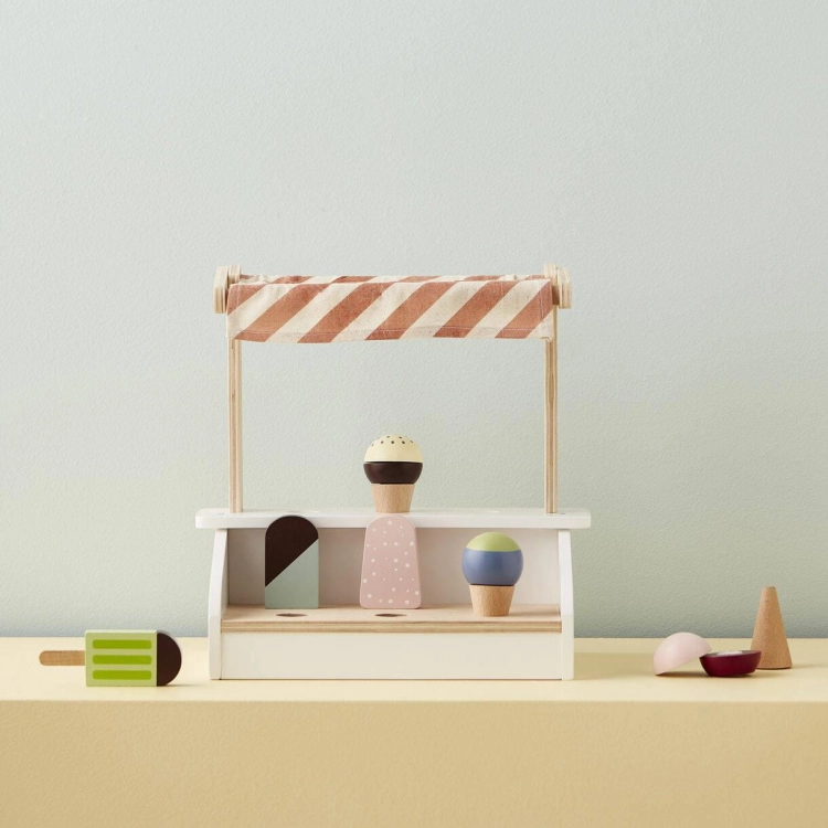 Kid's Concept - Zestaw stołowy do lodów | Multicolor (KID'S HUB)