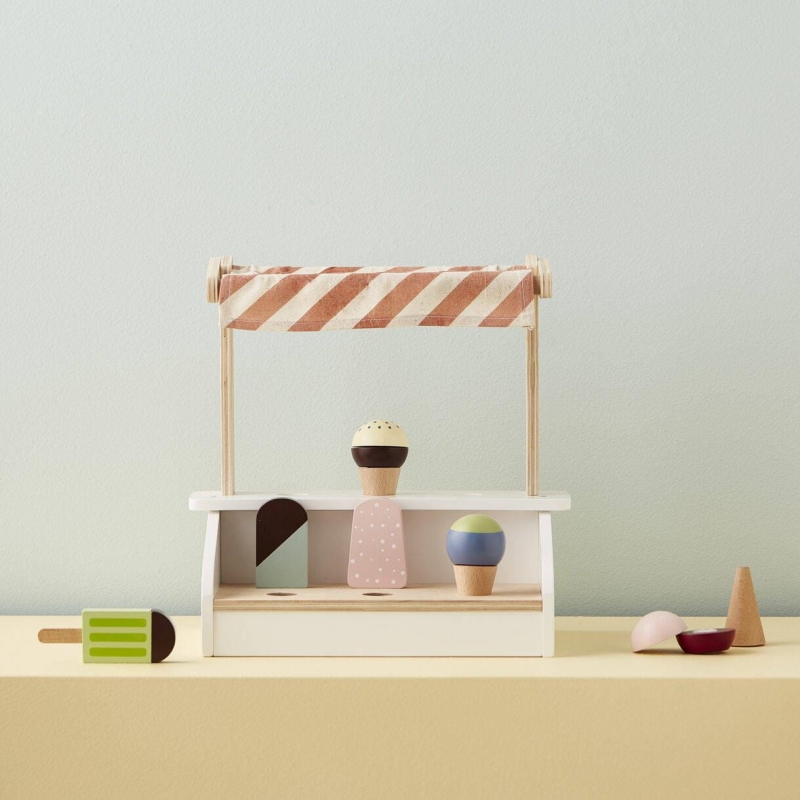 Kid's Concept - Zestaw stołowy do lodów | Multicolor (KID'S HUB)