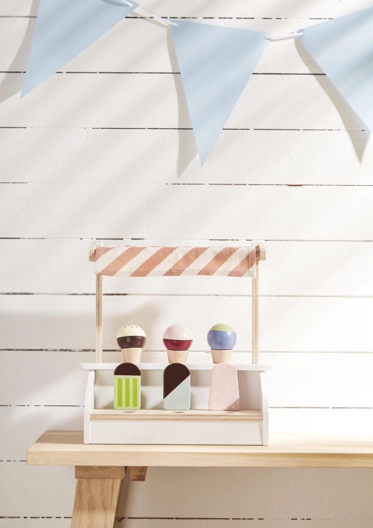 Kid's Concept - Zestaw stołowy do lodów | Multicolor (KID'S HUB)