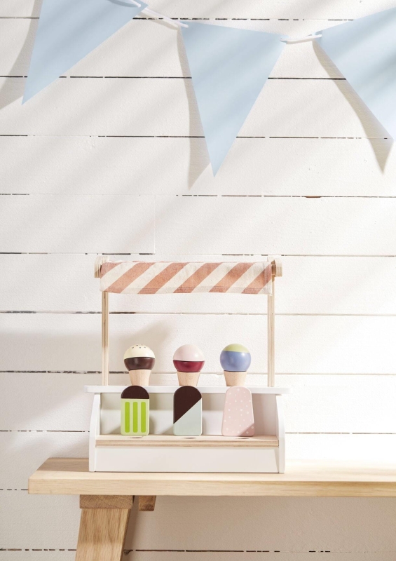 Kid's Concept - Zestaw stołowy do lodów | Multicolor (KID'S HUB)