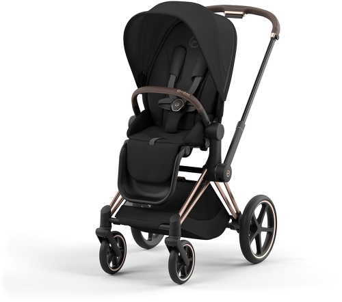 Cybex Priam 4.0 - ekskluzywny wózek spacerowy | Sepia Black