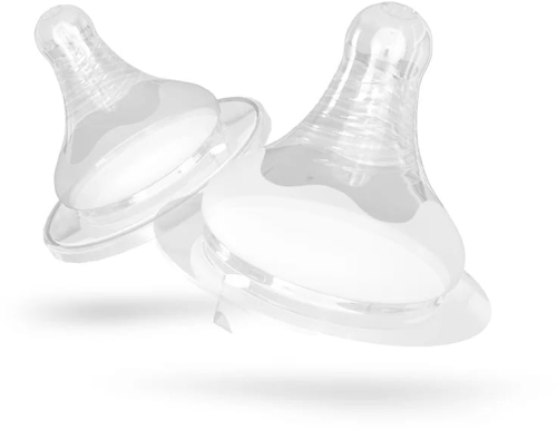 Neno - zestaw dwóch smoczków do butelek | Rozmiar M