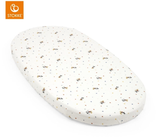 Stokke Sleepi Bed Fitted Sheet V3 - prześcieradło do łóżeczka | Mickey Celebration x Disney