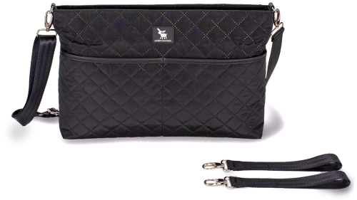 Cottonmoose Quickbag - praktyczna torba do wózka i organizer 2w1  | Black