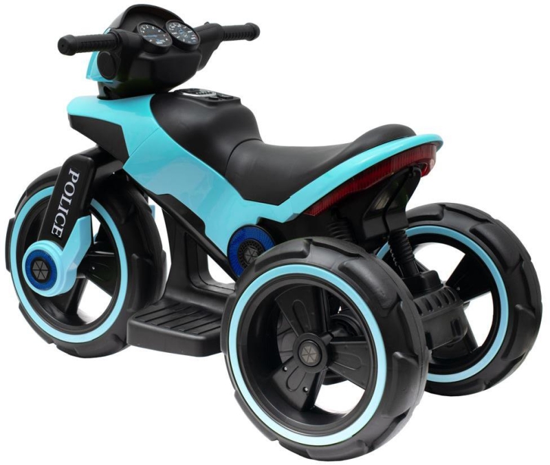 Baby Mix Police - motocykl na akumulator | Blue