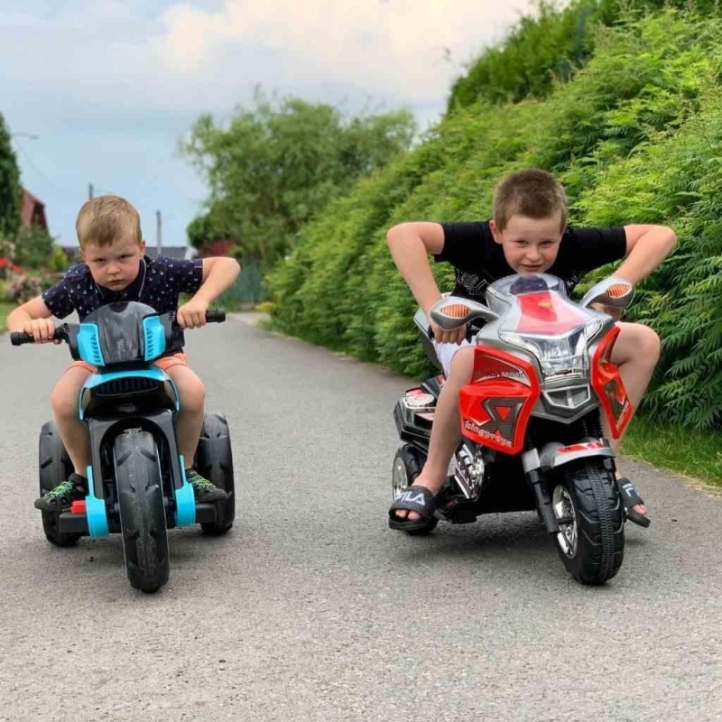 Baby Mix Police - motocykl na akumulator | Blue