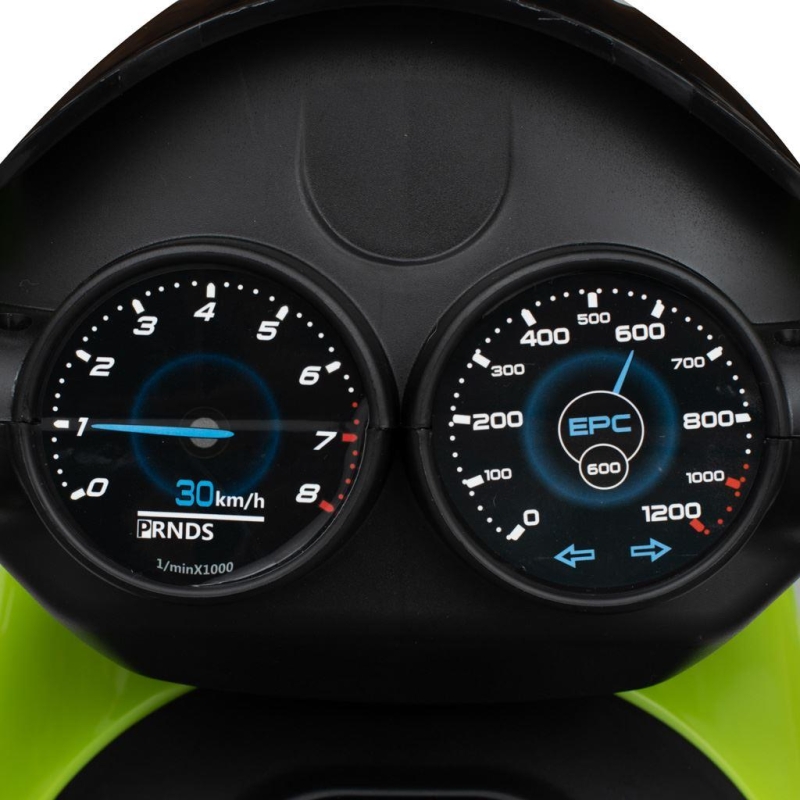 Baby Mix Police - motocykl na akumulator | Green