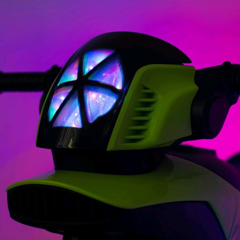 Baby Mix Police - motocykl na akumulator | Green