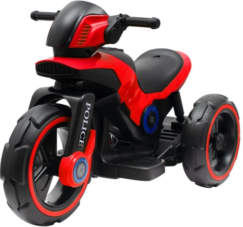Baby Mix Police - motocykl na akumulator | Red