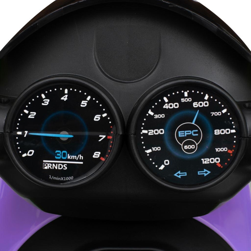 Baby Mix Police - motocykl na akumulator | Violet