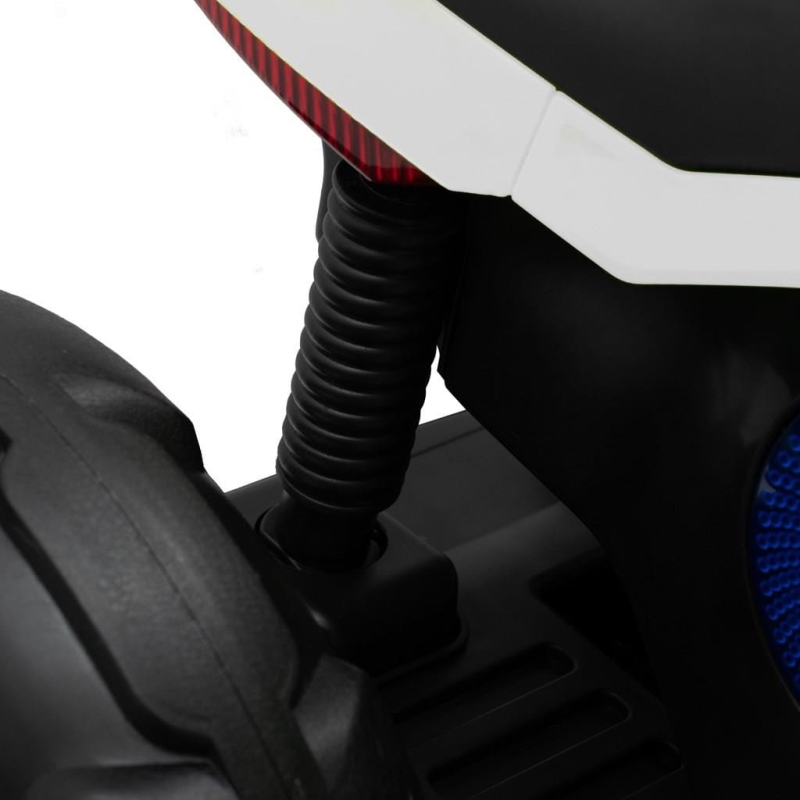 Baby Mix Police - motocykl na akumulator | White