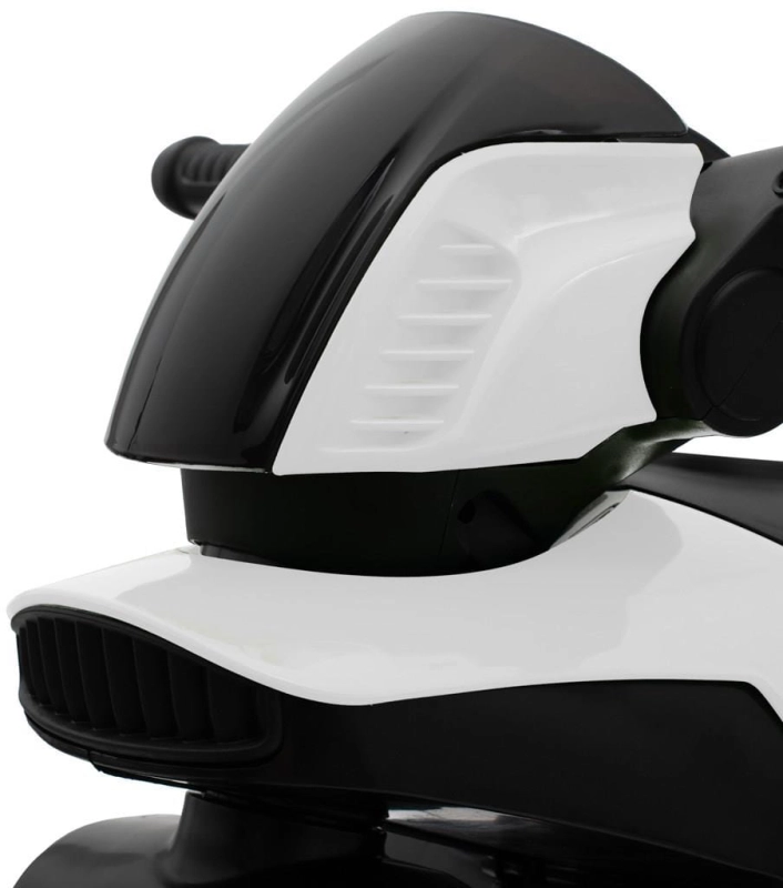 Baby Mix Police - motocykl na akumulator | White