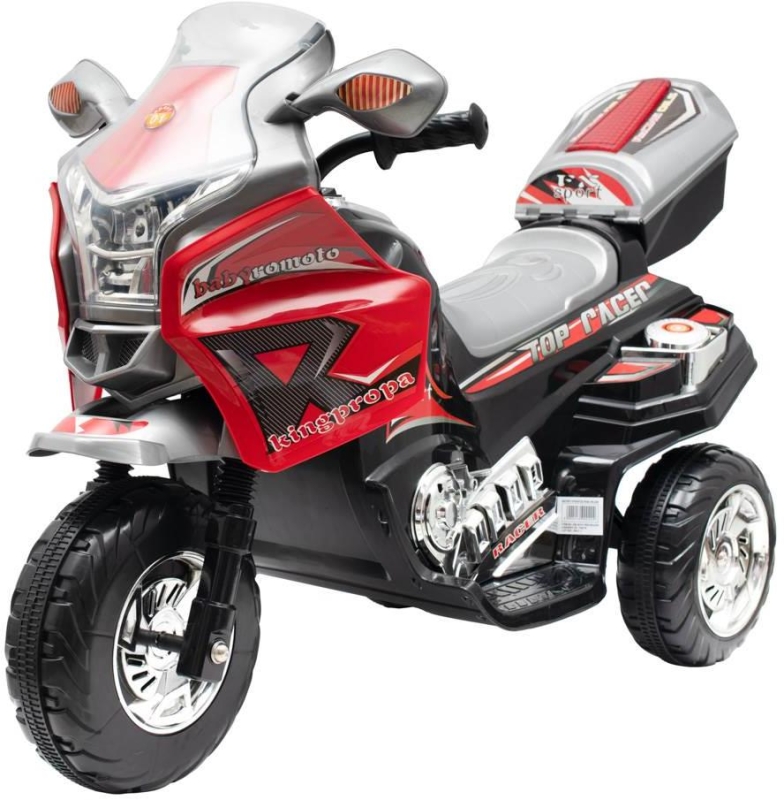 Baby Mix Racer - motocykl na akumulator | Black & Red