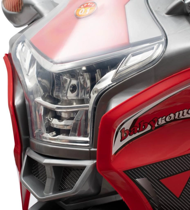 Baby Mix Racer - motocykl na akumulator | Black & Red