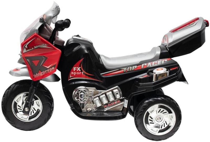 Baby Mix Racer - motocykl na akumulator | Black & Red