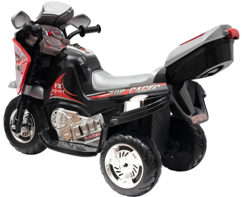 Baby Mix Racer - motocykl na akumulator | Black & Red