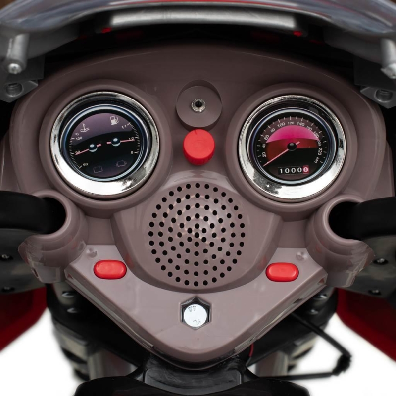 Baby Mix Racer - motocykl na akumulator | Black & Red