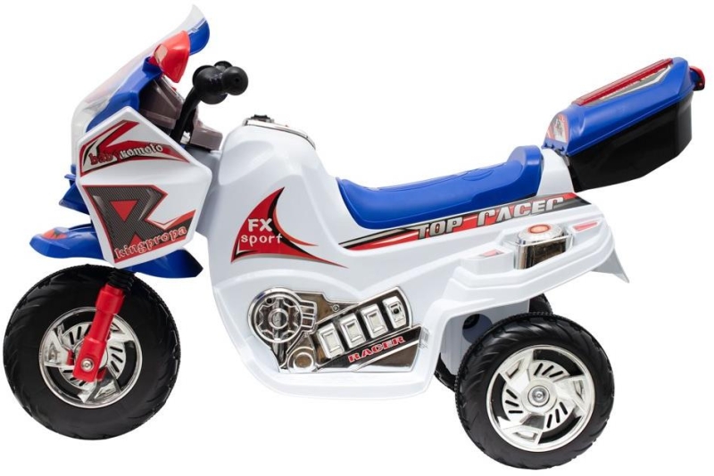 Baby Mix Racer - motocykl na akumulator | White