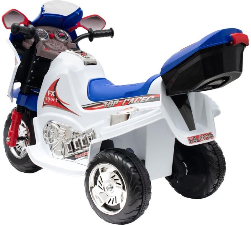 Baby Mix Racer - motocykl na akumulator | White