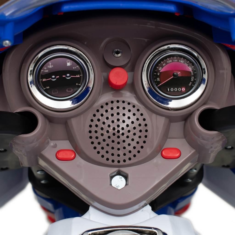 Baby Mix Racer - motocykl na akumulator | White